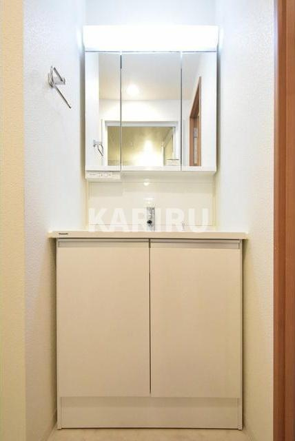 ラクラス長堀橋の洗面所