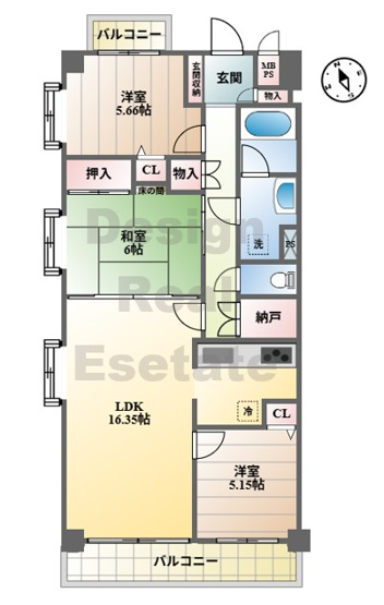 【間取り】 | ガーデンパーク飯能　マンション