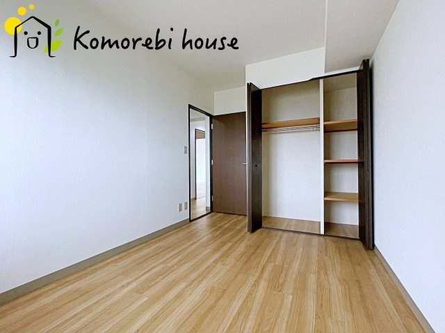 東建ニューハイツ北鴻巣の寝室|落ち着いた色調の寝室です