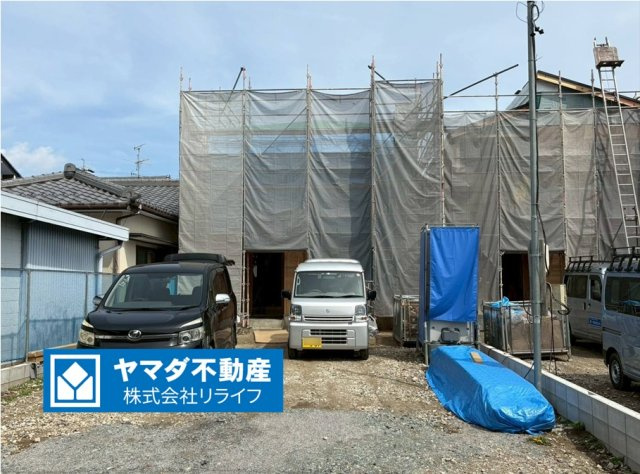 リーブルガーデン　岐阜市南鶉　全2区画分譲の外観|「現地（2026年4月6日）撮影」　
■外観写真　
■ヤマダ不動産　株式会社リライフ　