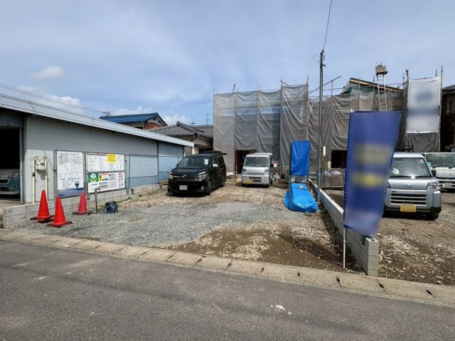 リーブルガーデン　岐阜市南鶉　全2区画分譲の外観|「現地（2026年4月6日）撮影」　
■全体写真　
■ヤマダ不動産　株式会社リライフ　