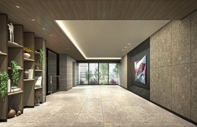 【ロビー】 | Brillia ist 門前仲町(ブリリアイスト門前仲町)