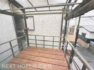 【バルコニー】 | 尼崎市金楽寺町２丁目　オーナーチェンジ物件 | 広いバルコニーです♪※只今賃貸中です。賃貸前の画像です。