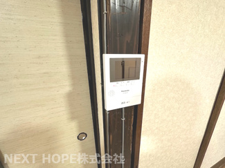 【セキュリティ】 | 尼崎市金楽寺町２丁目　オーナーチェンジ物件 | TVモニターホン付きです♪来客様のお顔が確認できます！※只今賃貸中です。賃貸前の画像です。