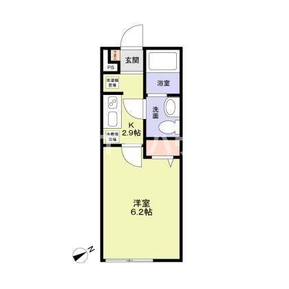 Ｌ．Ｅ．Ｈｉｌｌｓの間取り