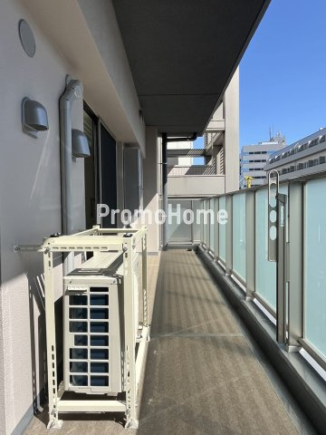 サンライズ茅場町のバルコニー