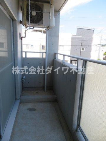 U・paretteのバルコニー