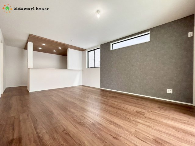 北本市下石戸下4期　新築戸建　グラファーレ01の前面道路含む現地写真