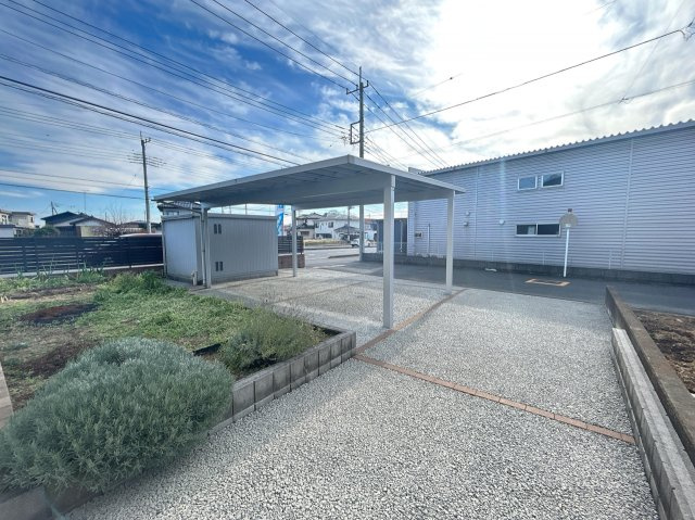 壬生町甲　中古戸建の庭