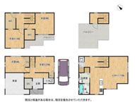 枚方市高田1丁目　新築戸建ての画像