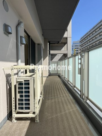 サンライズ茅場町のバルコニー