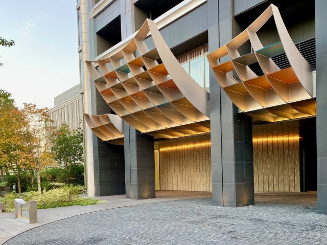 パークコート渋谷　ザ　タワーのエントランス