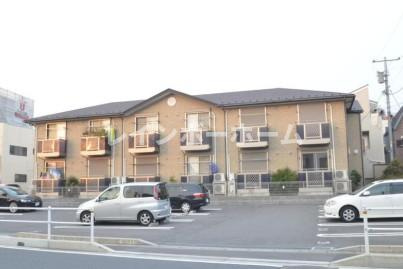 リヴェール市川C棟の駐車場