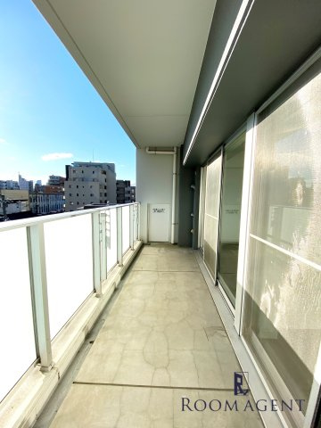 白壁リンクスのバルコニー