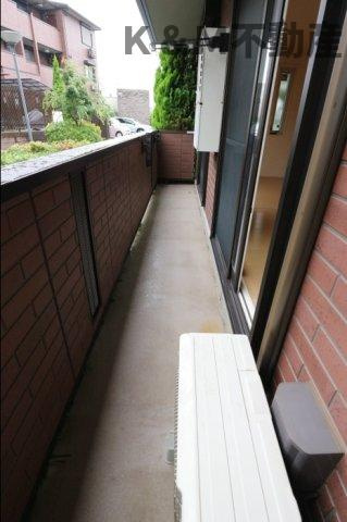 フラッツ酒井根　Ⅰ号棟のバルコニー|※同タイプのお部屋の写真です