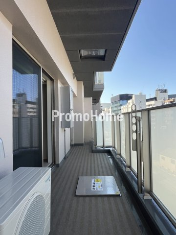 サンライズ茅場町のバルコニー