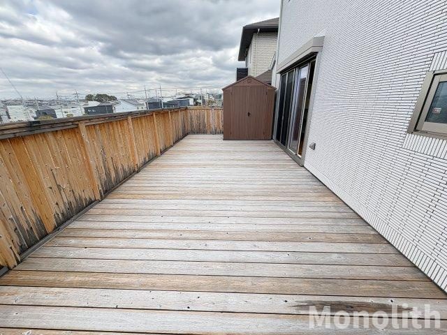 はつが野５丁目戸建のバルコニー