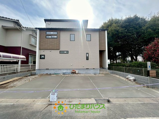 加須市花崎北3丁目　新築一戸建ての駐車場|2025/2/4　撮影