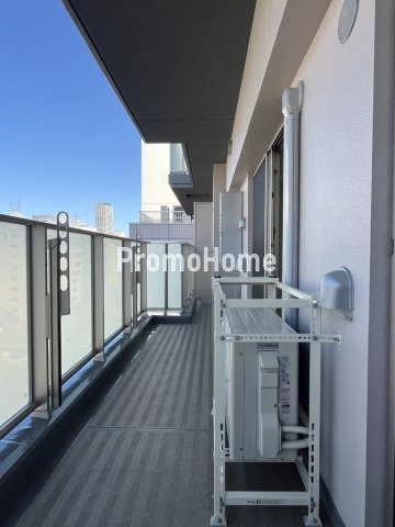 サンライズ茅場町のバルコニー