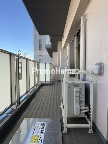 サンライズ茅場町のバルコニー