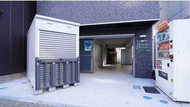 ハーキュリーズ両国のエントランス