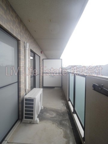 東久留米市下里１丁目の賃貸マンションのバルコニー