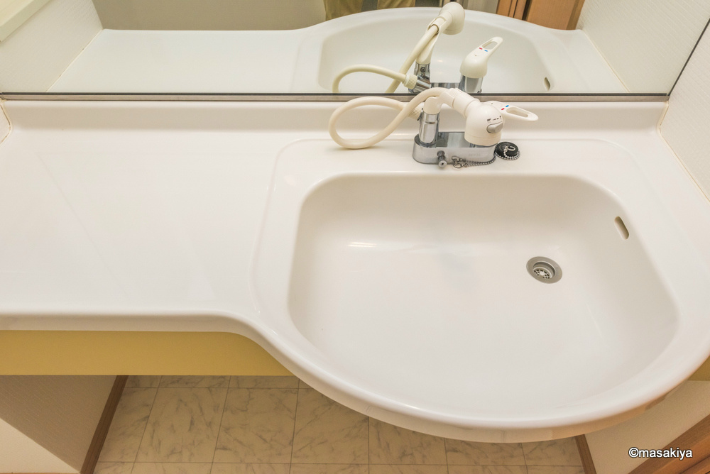 メゾン・ド・ブランの洗面所|洗面・脱衣　シャンプードレッサー付き。