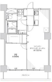 江東区毛利１丁目の賃貸マンション
