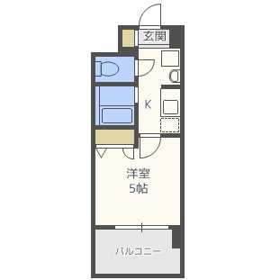 エスリード南堀江リバーサイドの間取り