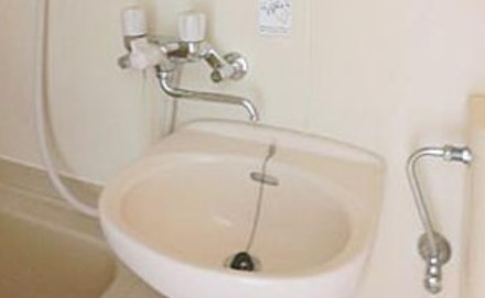 内田コーポの洗面所