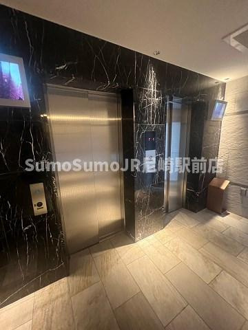 エスリード大阪プライムゲートのその他共用部分|忙しい朝に嬉しいエレベーター2基！