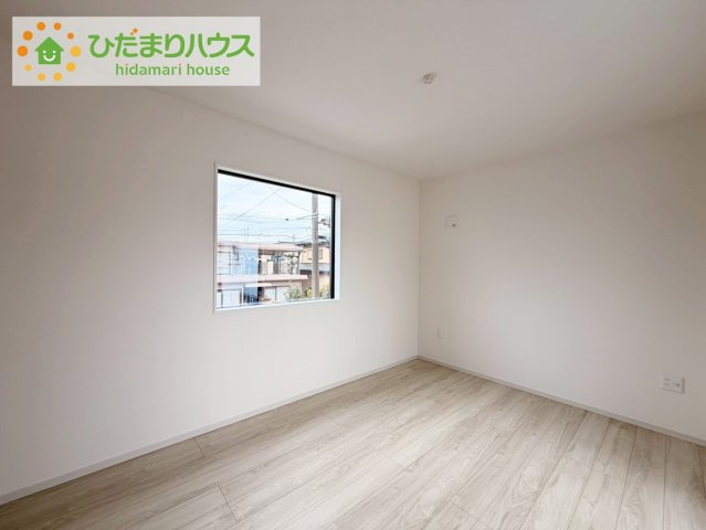 ひたちなか市足崎2期　新築戸建の洋室|白を基調とした開放感あふれるルームデザイン(^^)