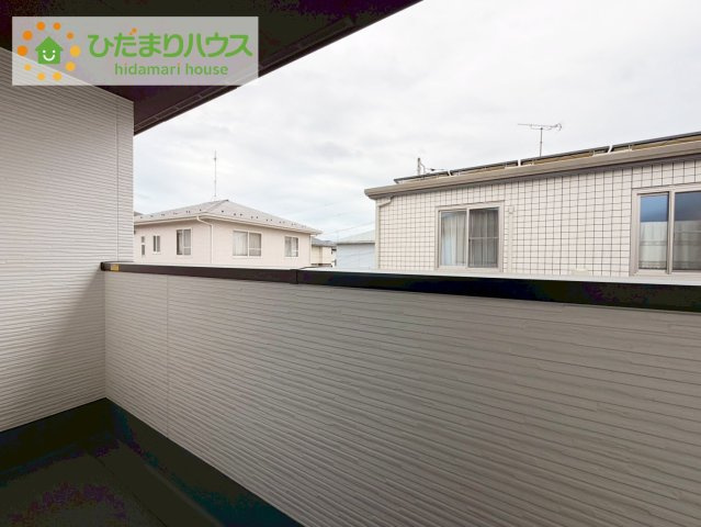 ひたちなか市足崎2期　新築戸建のバルコニー|洋室Bバルコニー