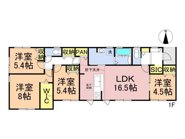 【商談中】リーブルガーデン　岐阜市河渡　全5区画分譲の間取り|■3号棟　■ヤマダ不動産　株式会社リライフ　
■夢のマイホーム購入をフルサポートします！