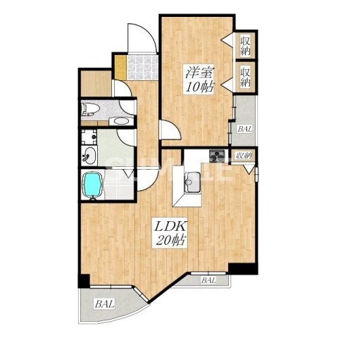 ディアシティ赤羽の間取り|使いやすい間取です☆