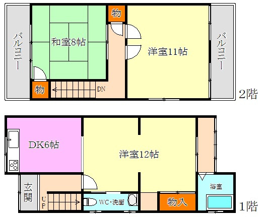 多井畑字東前田貸家