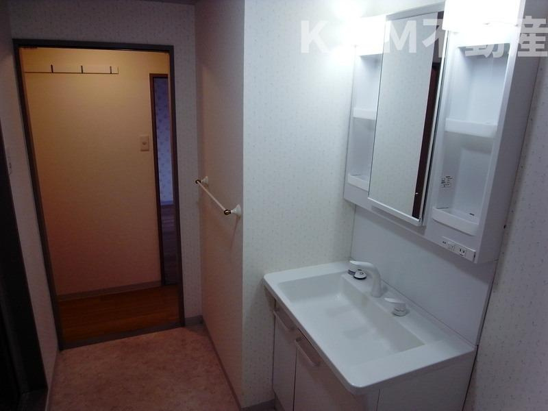 ＰＬＥＮＤＹ北小金の洗面所|忙しい朝には欠かせない洗面所です