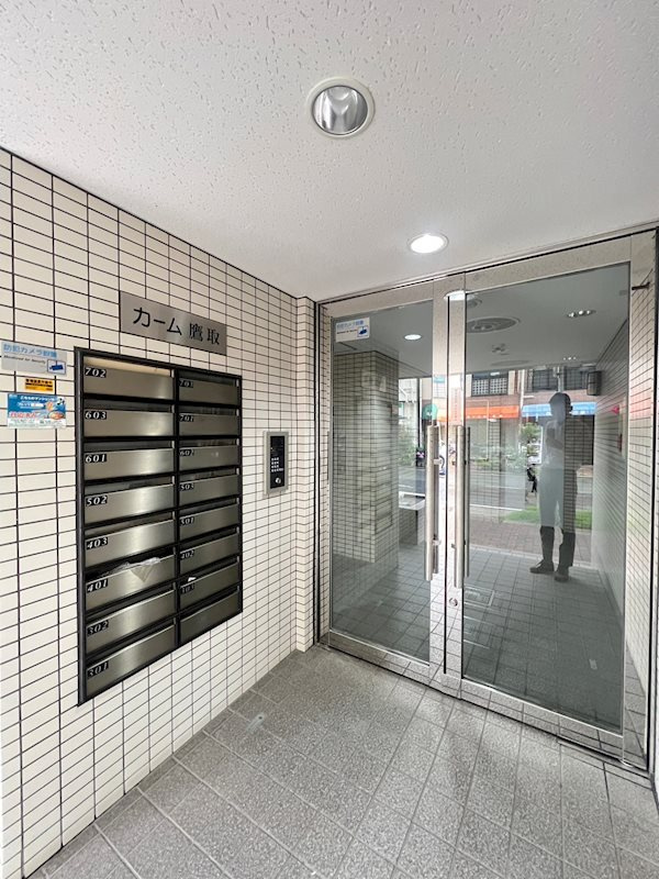 カーム鷹取のエントランス