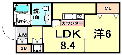 カトルセゾンの間取り