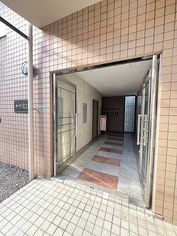 オーブ北口のエントランス