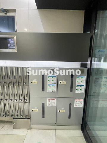オリエンタル靭本町の外観|外観は落ち着いています