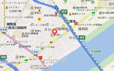 【地図】 | エスリードレジデンスザ・グラン大阪ノア