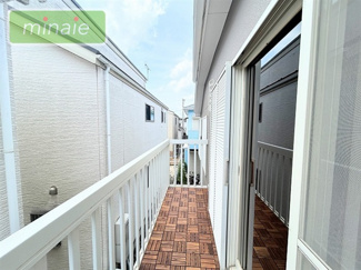 【バルコニー】 | 平日・土日も見学できます　リフォーム〇　朝日ヶ丘 | 販売現地