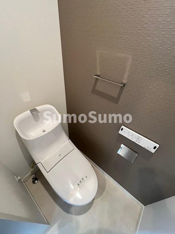 グランメール上沢通のトイレ|ゆったりとした空間のトイレです