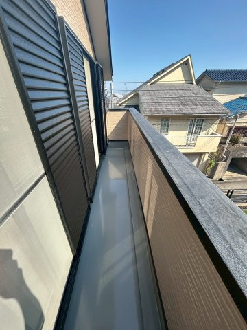 御影山手５丁目戸建のバルコニー