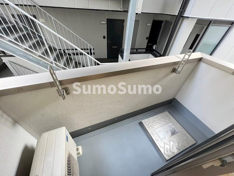 グランパシフィック難波元町のバルコニー|バルコニーがあります