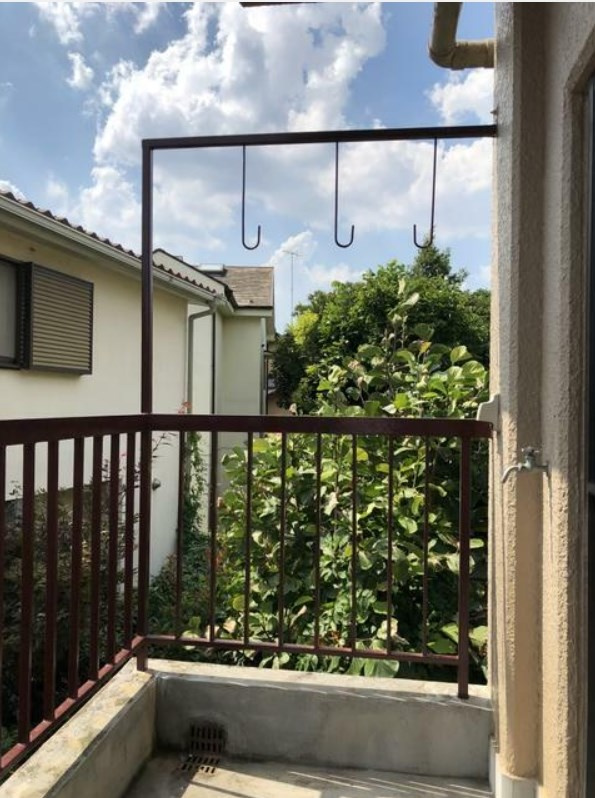 中野区鷺宮１丁目の賃貸マンションのバルコニー