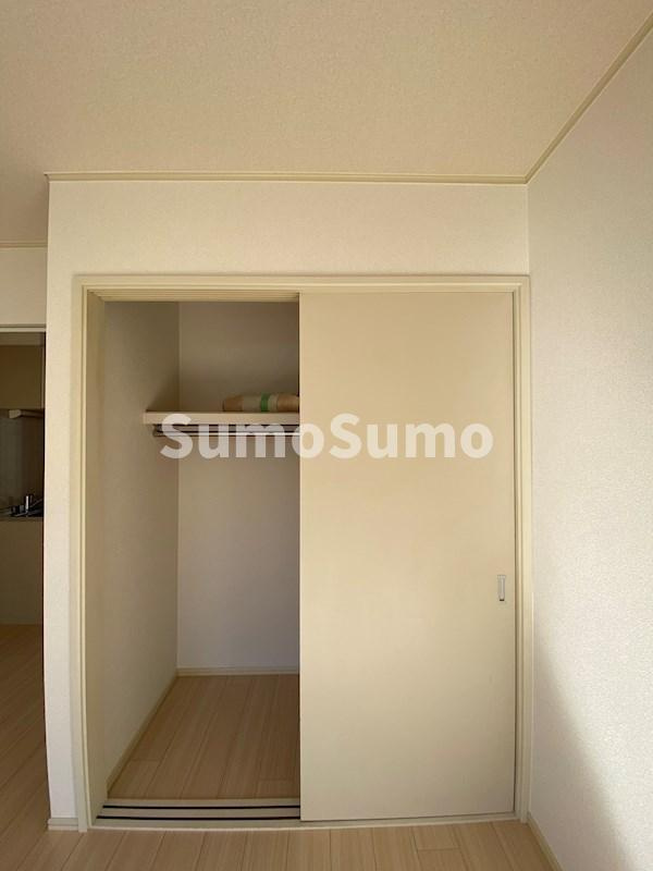 シャルマン前原の収納|専用の収納スペースです