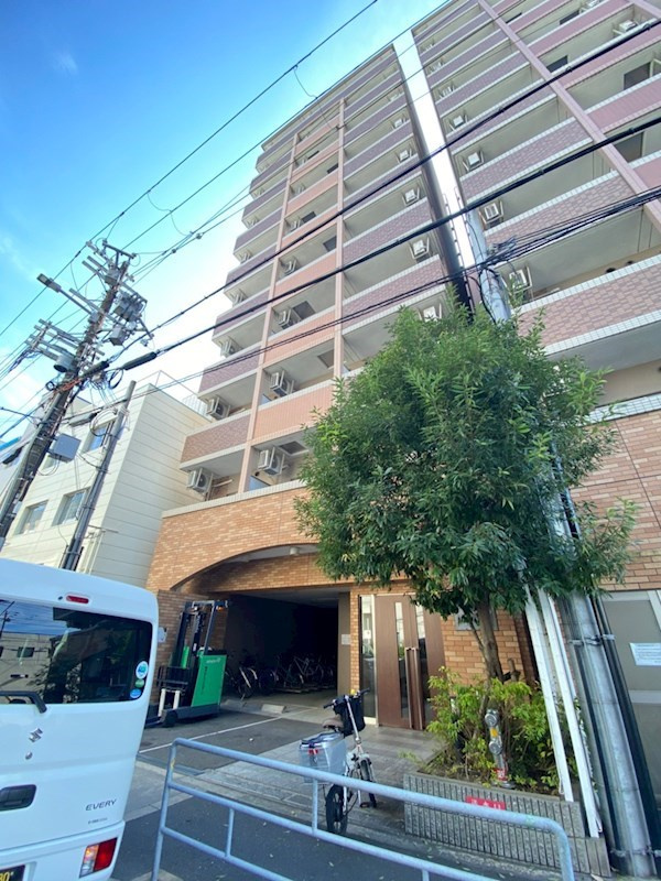 シャルマンフジ阿波座イーストの外観|外観もきれいです