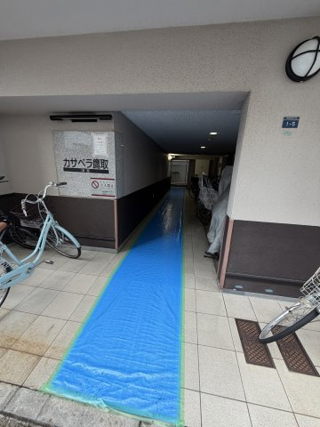 カサベラ鷹取南館のエントランス